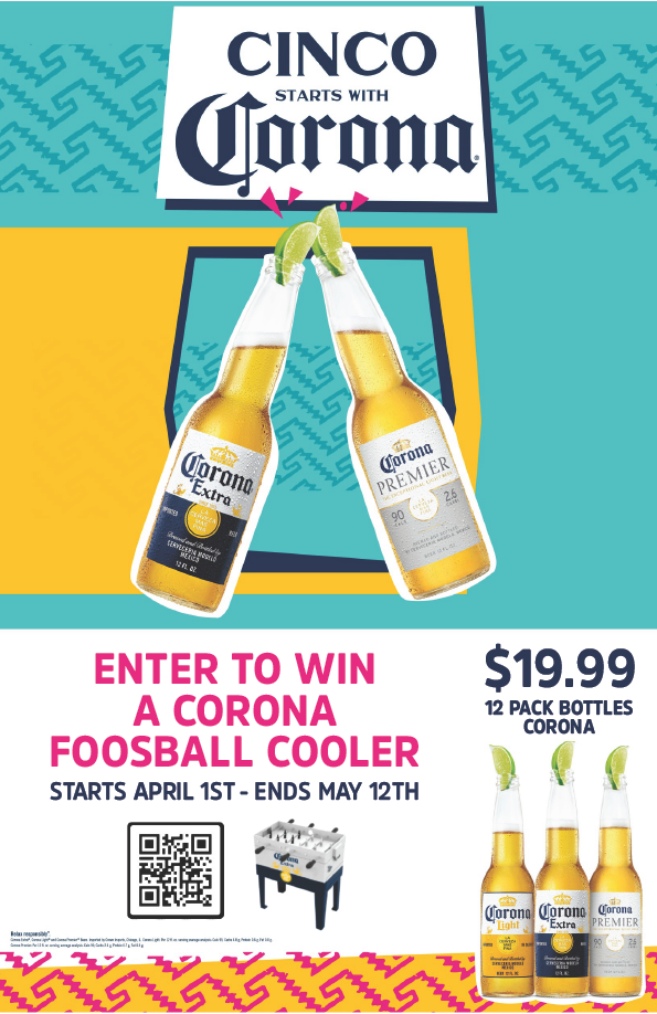 Featured image for “CAP Corona Foosball Cooler Giveaway”